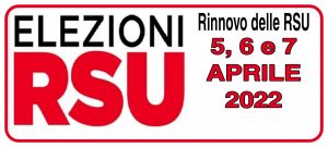 Elezioni RSU 5 - 6 - 7 aprile 2022
